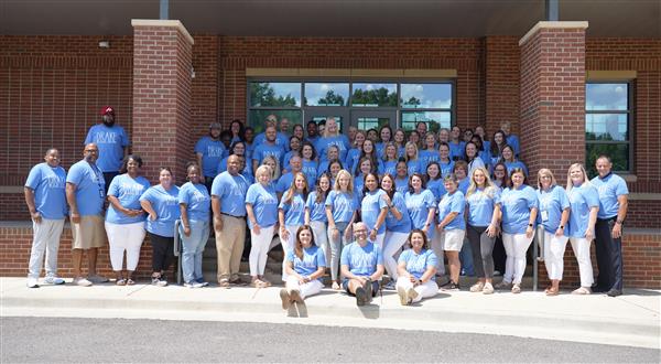 The 2023-2024 Drake Middle School faculty.